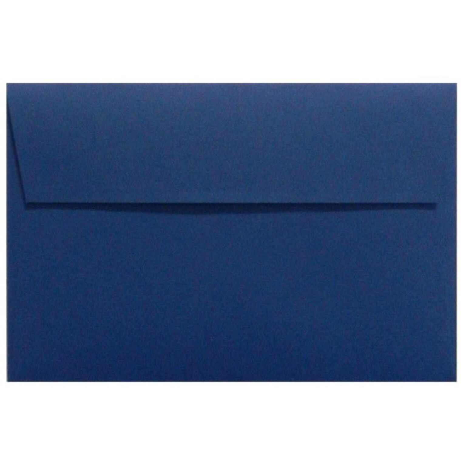 Lux® 5 3/4 x 8 3/4 80lbs. Square Flap Envelopes W/Peel & Press; Navy Blue, 50/Pk