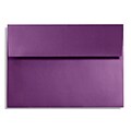 LUX® 92lbs. 5 3/4 x 8 3/4 A9 Invitation Envelopes W/Glue, Purple Power, 500/BX
