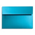 LUX® 92lbs. 5 3/4 x 8 3/4 Square Flap A9 Envelopes W/Glue, Trendy Teal Blue, 500/BX
