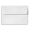 LUX® 70lb 5 3/4x8 3/4 Square Flap Linen Envelopes W/Peel&Press; White, 500/BX