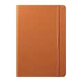 Eccolo™ Faux Leather Medium Cool Jazz Journal, Orange