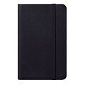 Eccolo™ Faux Leather Small Cool Jazz Pocket Journal, Black