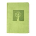 Eccolo™ Italian Faux Leather Tree of Life Lined Journal, Green