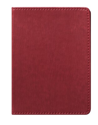 Eccolo™ Faux Leather Simple Pocket Size Journal, Brown