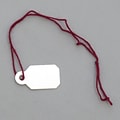 Jewelry Tag With Silk String, 3/8 X 13/16, 2/Pack