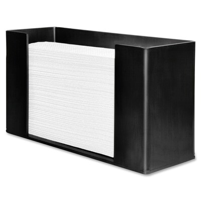 Genuine Joe C Fold Paper Towel Dispenser, Black (GJO11524)