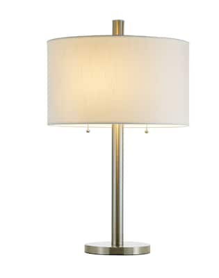 Adesso Home Merchandise On Accuweather, Roxy Brushed Steel Table Lamp