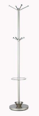 Adesso® Quatro Metal Umbrella Stand Coat Rack