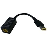 Lenovo 0B47046 Slim Power Conversion Cable For ThinkPad X1 Carbon/IdeaPad Yoga, Black