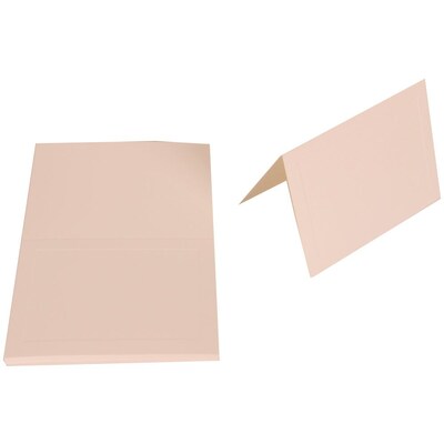 JAM Paper® Blank Foldover Cards, 4Bar A1 Size, 3 1/2 x 4 7/8, Strathmore Bright White Wove Panel, 25/Pack (1745714)