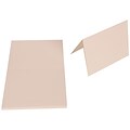JAM Paper® Blank Foldover Cards, A7 size, 5 x 6 5/8, 80lb Strathmore Bright White Wove Panel, 25/pack (1745717)
