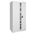 Sandusky Elite 72H Steel Storage Cabinet with 5 Shelves, Dove Gray (EA4R361872-05)