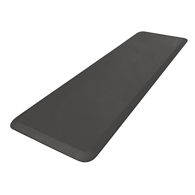GelPro NewLife Eco-Pro Medical Anti-Fatigue Mat, 72 x 20, Black (104-01-2072-1)