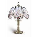 Ore International® 23 1/2 Glass Humming Bird Touch Table Lamp, Brushed Gold