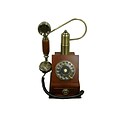 Ore International® Classic Telephone With Drawer Knob, 13 x 5 x 9 1/2, Mahogany