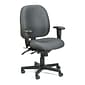 Raynor Eurotech Fabric 4 x 4 Multi-function Task Chair, Charcoal