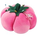 Dritz Velvet Tomato Pin Cushion, Pink