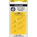 Twin Pointed Quick Stitch Tapestry Hand Needles, Size 26 3/Pkg