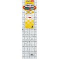 Olfa Frosted Advantage Non-Slip Ruler, The Essential, 6X24