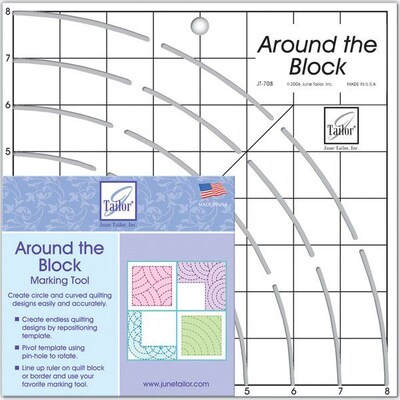 Around The Block Ruler, 8X8