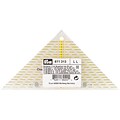 Omnigrid Metric Right Triangle Quilters Ruler, For 1/4 Square Up To 20cm