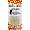 Roll The Gold! Titanium Coated Rotary Cutting Blade, 45mm, 10/Pkg