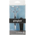 Knife Edge Sewing Scissors; 5,With Leather Sheath