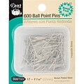 Dritz Ball Point Pins, Size 17, 600/Pack