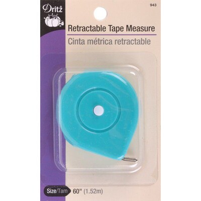 Retractable Tape Measure, 60, Assorted Colors