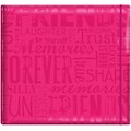 MBI® Expressions Glossy Cover Postbound Scrapbook, 12 x 12, Pink