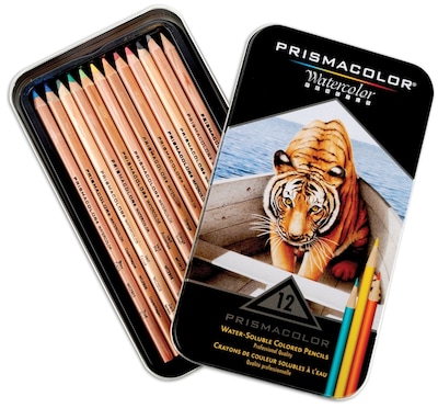 Sanford® 12 Piece Prismacolor Watercolor Pencils