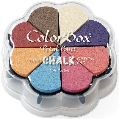 Clearsnap® 4 3/4 x 4 3/4 Fluid Chalk Petal Point Inkpad, Soft Pastels