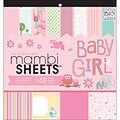 MAMBI® Baby Girl Animals Specialty Cardstock, 12 x 12