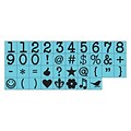 Prima Marketing 1/4 Alphabet Stamp Set, Characters-#4