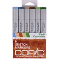 Copic® Marker 6 Piece Earth Essentials Sketch Markers Set
