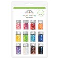 Doodlebug Sugar Coating Assortment Chunky Glitter Bottles, 5 g