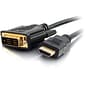 C2G™ 3.28' HDMI To DVI-D Digital Video Cable; Black