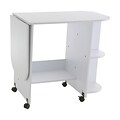 SEI 29 1/2 x 31 1/2 x 19 Sewing Table, White