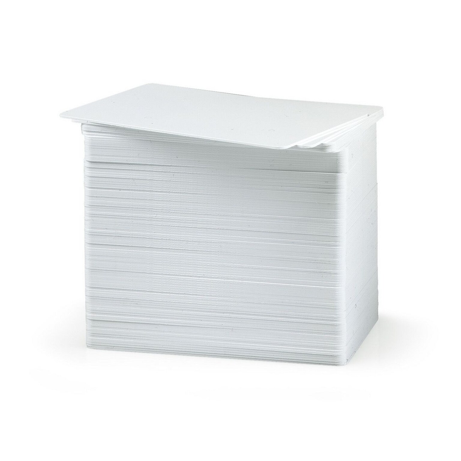 Fargo UltraCard PVC ID Cards , White, 500/Pack (81754)