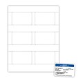 Blanks/USA® 3 3/8 x 2 1/8 7 mil Digital Polyester ID Card, White, 60/Pack