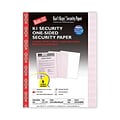 Blanks/USA® Kant Kopy® 8 1/2 x 11 Security Papers, Void Red, 250 Sheets/Pack