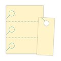 Blanks/USA® 3.67 x 8 1/2 147 GSM Digital Cover Door Hangers, Ivory, 150/Pack
