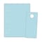 Blanks/USA® 3.67 x 8 1/2 147 GSM Digital Cover Door Hangers; Blue, 1000/Pack