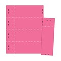 Blanks/USA® 2 3/4 x 8 1/2 Numbered 01-500 Digital Raffle Ticket, Pink, 500/Pack