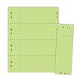 Blanks/USA® 2 3/4 x 8 1/2 Digital Raffle Ticket, Bright Green, 50/Pack