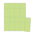 Blanks/USA® 2 1/8 x 5 1/2 Digital Cover Event Ticket, Bright Green, 1000/Pack