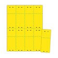 Blanks/USA® 2 1/8 x 5 1/2 Numbered 01-1000 Digital Cover Raffle Ticket, Yellow, 1000/Pack