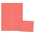 Blanks/USA® 4 1/4 x 5 1/2 67 lbs. Postcard, Red, 200/Pack
