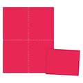 Blanks/USA® 4 1/4 x 5 1/2 67 lbs. Postcard, Dark Red, 200/Pack