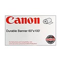 Canon 130gsm Durable Banner Paper, Matte, 60(W) x 100(L), 1/Roll